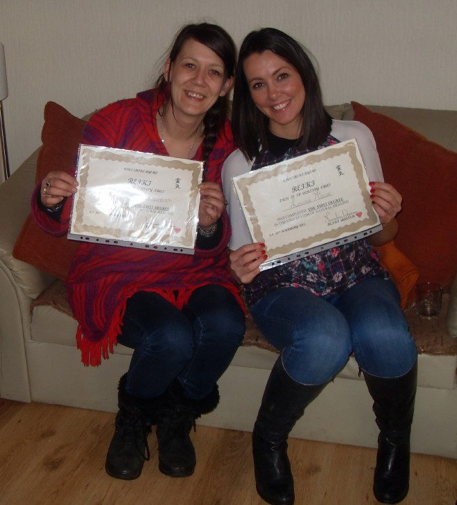 Lauren and Louise - Reiki 1